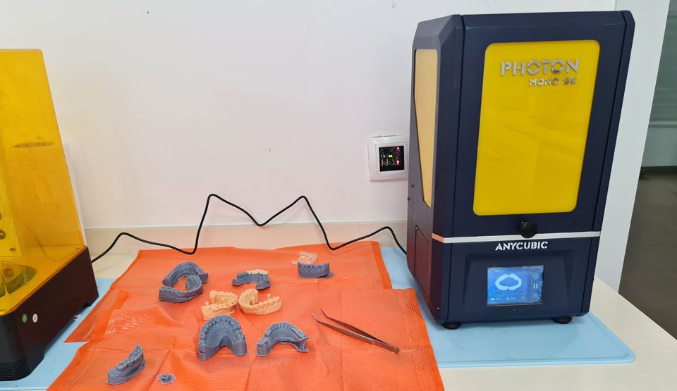 Impresora 3D en Clinica Fuset
